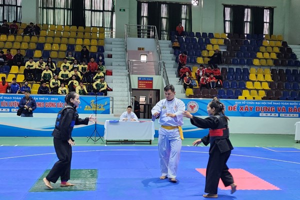 Đoàn Thanh Hoá dẫn đầu môn Pencak Silat Đại hội Thể thao toàn quốc lần thứ IX - Anh 1