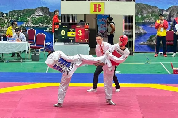 14 đơn vị giành huy chương trong ngày thi đấu mở màn của môn Taekwondo - Anh 1