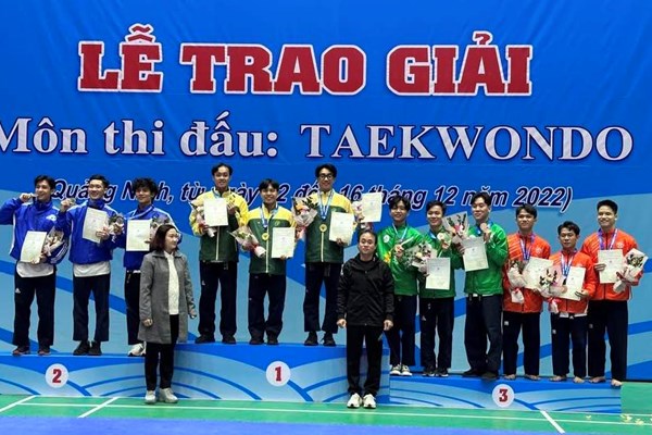 Môn Taekwondo: TP.HCM bảo vệ thành công ngôi nhất toàn đoàn - Anh 1