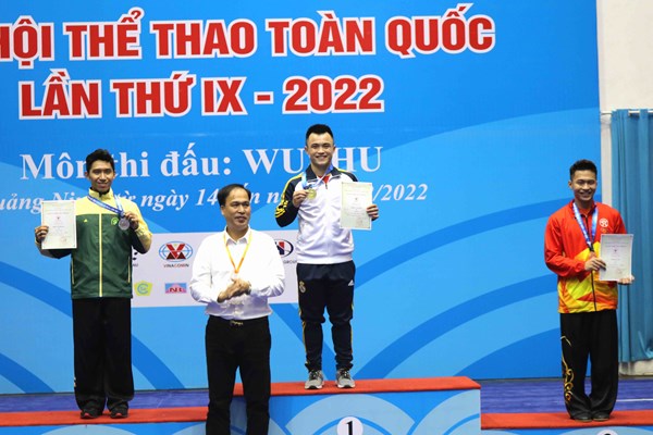 Thêm 6 bộ huy chương được trao ở môn Wushu - Anh 2