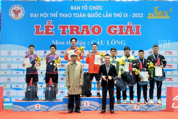 Nam Hà Nội, nữ Thái Bình giành chiến thắng ở môn cầu lông - Anh 1