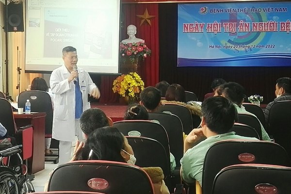 Bác sĩ Bệnh viện Thể thao Việt Nam lưu ý trong tập luyện, phục hồi chức năng xương khớp - Anh 2