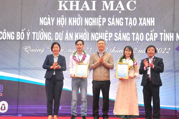 Quảng Nam: Khai mạc Ngày hội khởi nghiệp sáng tạo xanh - Anh 1