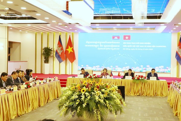 Hội thảo trao đổi kinh nghiệm công tác giữa Quốc hội Việt Nam và Nghị viện Campuchia - Anh 3