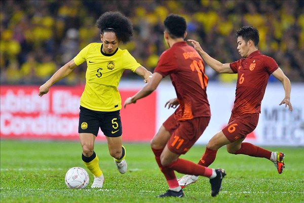 Malaysia thắng tối thiểu Thái Lan tại bán kết lượt đi AFF Cup 2022 - Anh 2