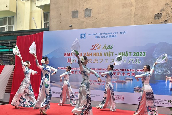 Sôi động Lễ hội Giao lưu văn hoá Việt - Nhật năm 2023 - Anh 3