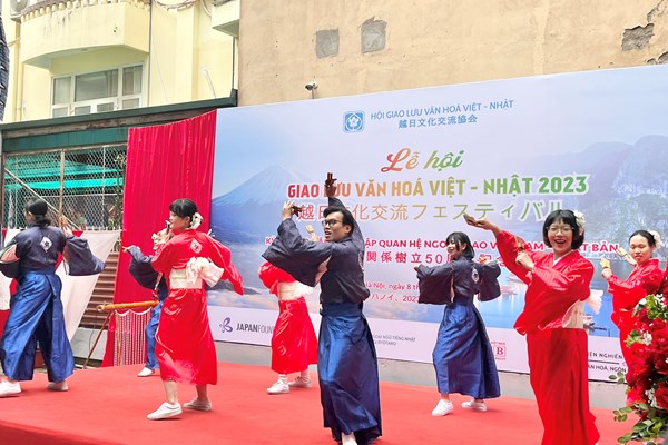 Sôi động Lễ hội Giao lưu văn hoá Việt - Nhật năm 2023 - Anh 2