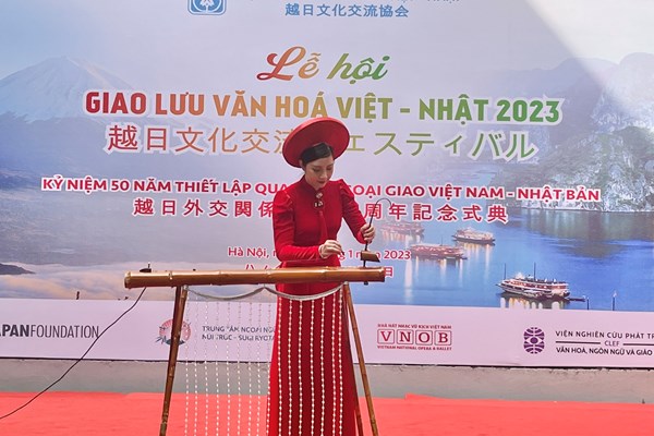 Sôi động Lễ hội Giao lưu văn hoá Việt - Nhật năm 2023 - Anh 4