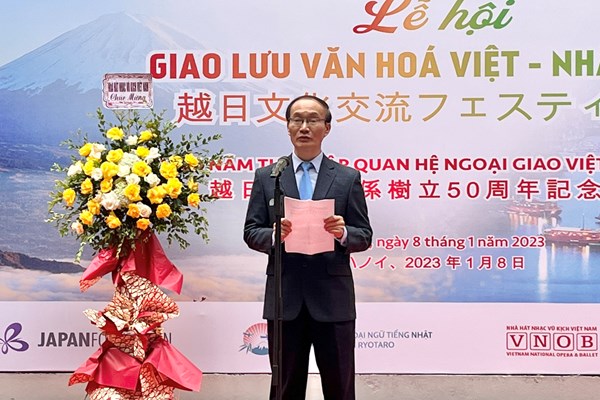 Sôi động Lễ hội Giao lưu văn hoá Việt - Nhật năm 2023 - Anh 1