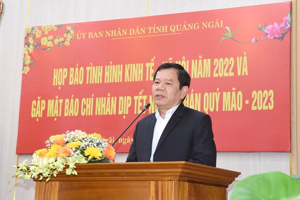 Quảng Ngãi gặp mặt báo chí nhân dịp Tết nguyên đán Qúy Mão 2023 - Anh 2