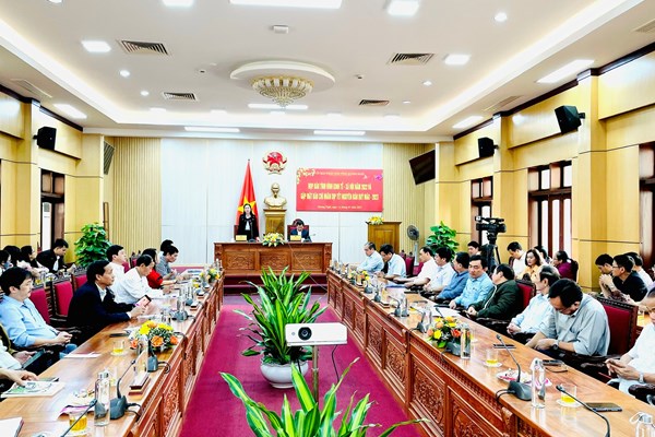 Quảng Ngãi gặp mặt báo chí nhân dịp Tết nguyên đán Qúy Mão 2023 - Anh 1