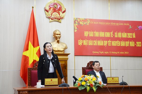 Quảng Ngãi gặp mặt báo chí nhân dịp Tết nguyên đán Qúy Mão 2023 - Anh 3