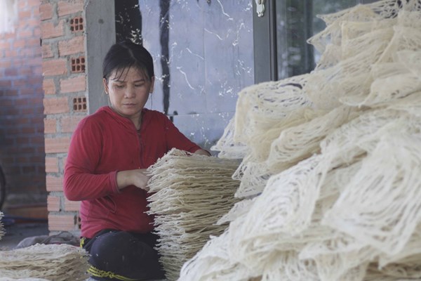 Làng nghề bún, bánh ‘tiến Vua’ ở Bình Định - Anh 2