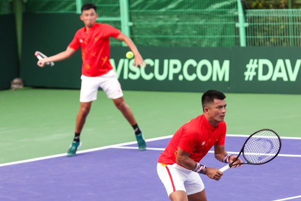 Tuyển quần vợt Việt Nam gặp Indonesia tại Play-off Davis Cup nhóm II - Anh 2