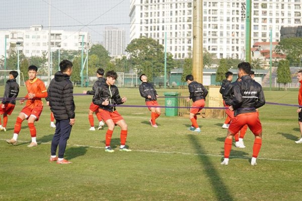 U20 Việt Nam trở lại tập luyện, chuẩn bị cho giải châu Á - Anh 2