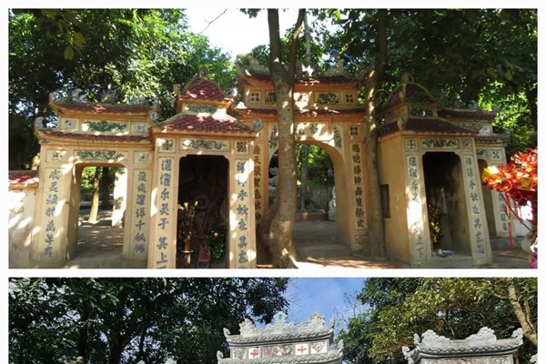 Quảng Bình kiểm tra việc trùng tu di tích đền Thánh Mẫu Liễu Hạnh - Anh 2
