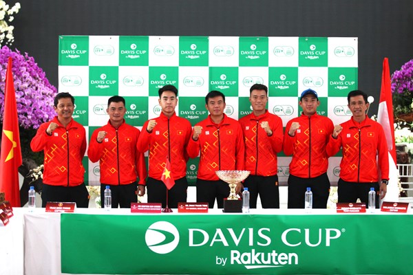 Xác định các cặp đấu giữa Việt Nam và Indonesia tại trận Play-off Davis Cup nhóm II - Anh 1