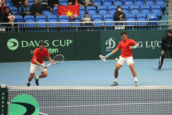 Tuyển quần vợt Việt Nam thua Indonesia tại vòng Play-off Davis Cup nhóm II - Anh 1
