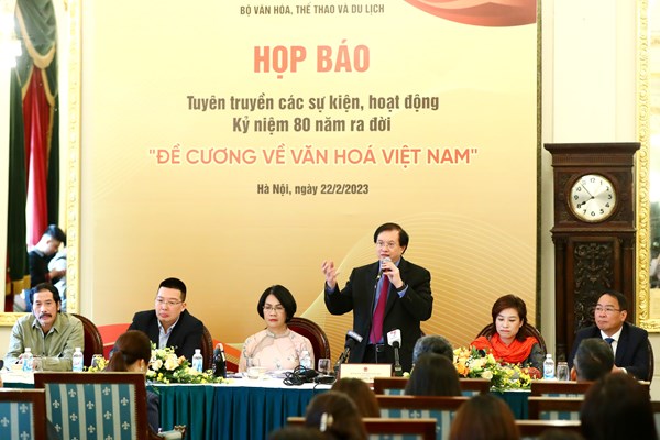 Sôi nổi các hoạt động kỷ niệm 80 năm Đề cương về văn hoá Việt Nam - Anh 1