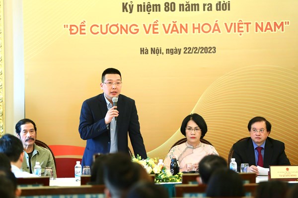 Sôi nổi các hoạt động kỷ niệm 80 năm Đề cương về văn hoá Việt Nam - Anh 2