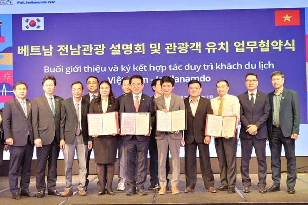 Tăng cường hợp tác phát triển du lịch Khánh Hòa và tỉnh Jeollanam-do (Hàn Quốc) - Anh 3