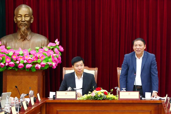 Bộ trưởng Nguyễn Văn Hùng: Bộ VHTTDL sẽ đồng hành với Bình Phước để cùng tiến xa hơn - Anh 7
