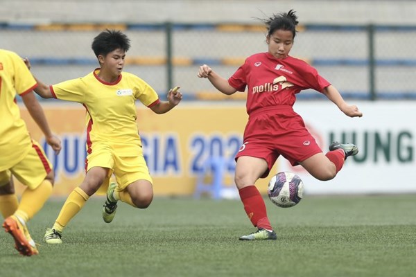 Phong Phú Hà Nam vô địch Giải bóng đá nữ U16 quốc gia - Anh 3