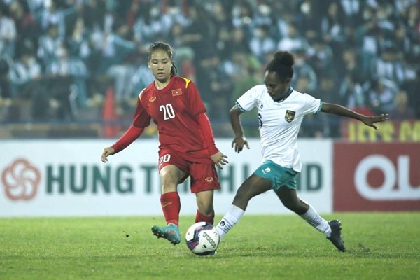 Tuyển U20 nữ Việt Nam thắng trận ra quân tại vòng loại giải châu Á - Anh 1