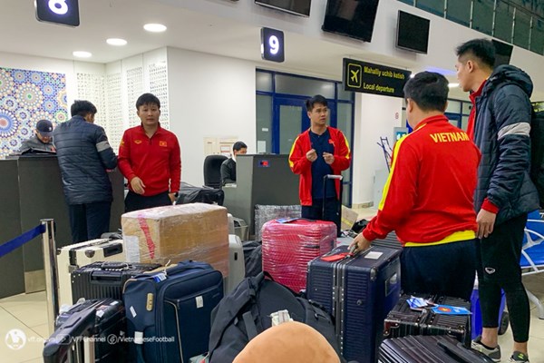 U20 Việt Nam lên đường về nước sau hành trình tại giải châu Á - Anh 1