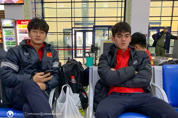U20 Việt Nam lên đường về nước sau hành trình tại giải châu Á - Anh 2