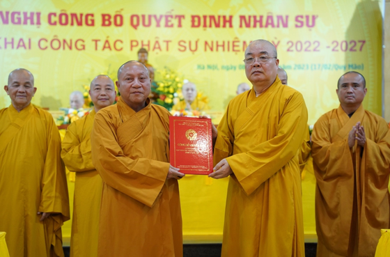Hòa thượng Thích Gia Quang làm Trưởng ban Thông tin truyền thông Trung ương Giáo hội Phật giáo Việt Nam - Anh 1