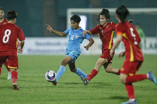U20 nữ Việt Nam vượt qua vòng loại thứ nhất giải châu Á - Anh 1