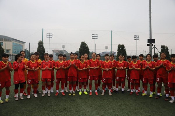 Đội tuyển bóng đá U17 nữ Việt Nam tập huấn tại Nhật Bản - Anh 1