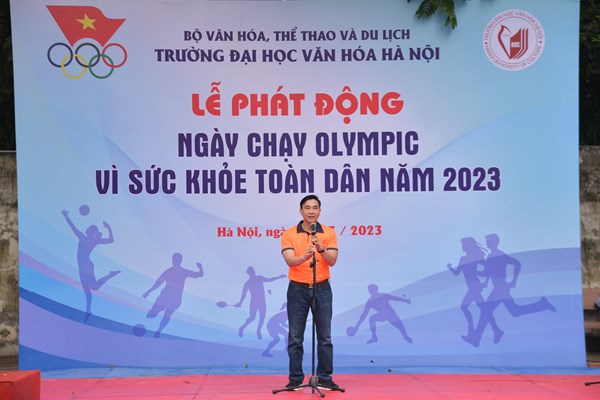 Ngày chạy Olympic ở Trường Đại học Văn hoá Hà Nội - Anh 2