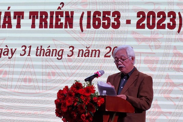 Hội thảo khoa học Khánh Hòa 370 năm xây dựng và phát triển - Anh 2