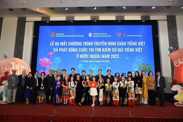 Ra mắt chương trình “Chào tiếng Việt” cho người Việt ở nước ngoài - Anh 1