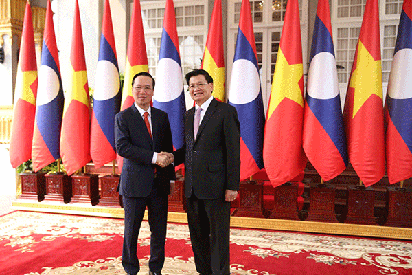 Báo chí Lào và khu vực đánh giá cao chuyến thăm của Chủ tịch nước Võ Văn Thưởng - Anh 1