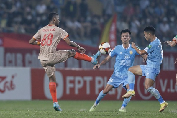 Thắng 4-0 trước Nam Định, CLB Công an Hà Nội lọt top 4 V.League - Anh 1