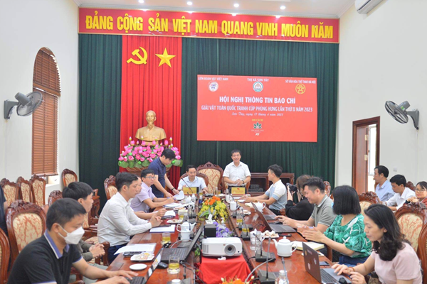 Hơn 100 VĐV tham gia Giải vật dân tộc tranh cúp Phùng Hưng - Anh 1