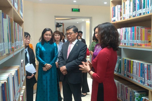 Khánh thành giai đoạn II dự án Tái tạo thư viện công cộng tại Thư viện Hà Nội - Anh 3