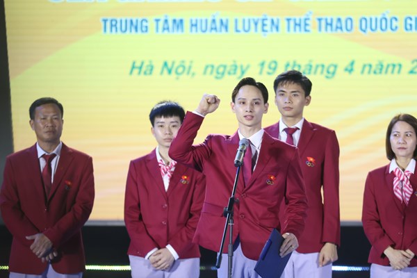 Lễ xuất quân Đoàn Thể thao Việt Nam dự SEA Games 32: Thể thao Việt Nam đã sẵn sàng! - Anh 10