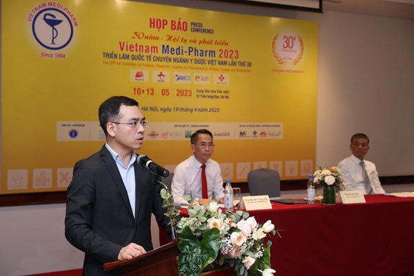 30 quốc gia và vùng lãnh thổ tham dự Triển lãm quốc tế chuyên ngành Y dược Việt Nam - 2023 - Anh 1