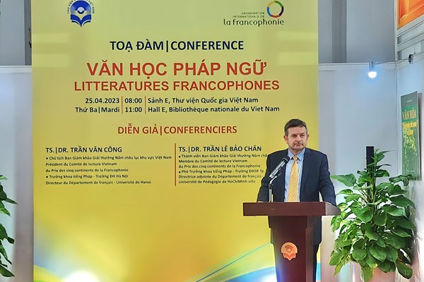 Tăng cường phổ biến văn học Pháp ngữ tại Việt Nam - Anh 2