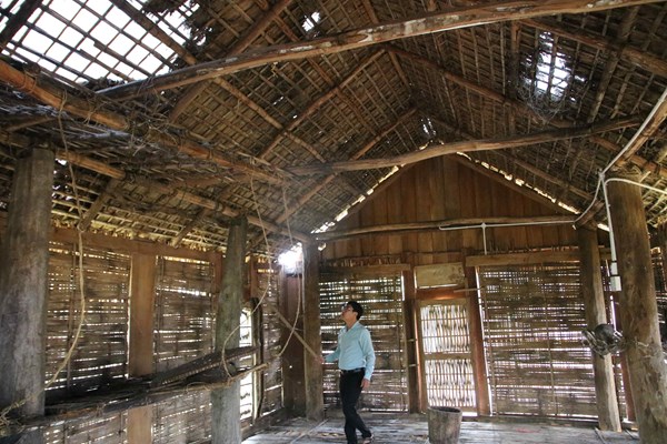 Quảng Ngãi: Khu bảo tồn và phát huy giá trị văn hóa thôn Làng Teng xuống cấp nghiêm trọng - Anh 1