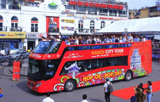 Hà Nội: Miễn phí xe bus 2 tầng tham quan các điểm danh thắng trong dịp nghỉ lễ - Anh 1