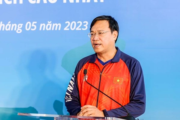 Đoàn Thể thao Việt Nam lên đường dự SEA Games 32: Quyết tâm thi đấu vì niềm tự hào Việt Nam - Anh 1