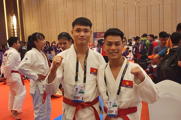 Jujitsu Việt Nam mở hàng với 3 tấm HCĐ tại SEA Games 32 - Anh 1