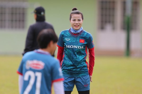 Tuyển nữ Việt Nam quyết tâm cho các trận đấu tại SEA Games 32 - Anh 1