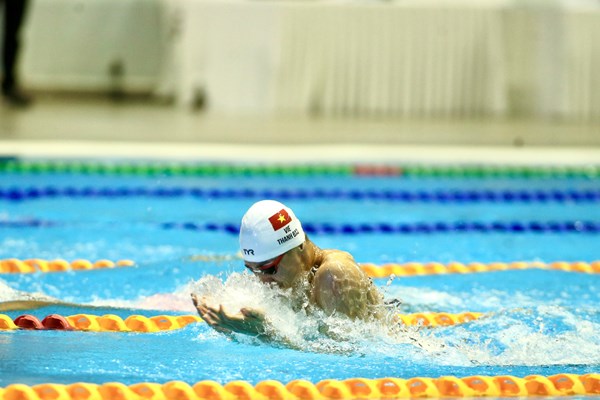 Bơi Việt Nam giành 2 HCV, phá kỷ lục SEA Games - Anh 1