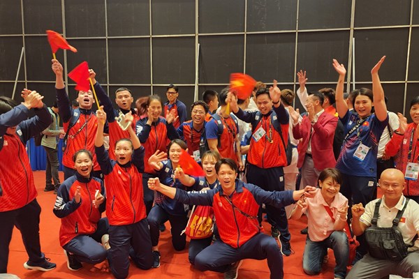 SEA Games 32: Karate Việt Nam giành thêm 2 HCV đồng đội - Anh 5